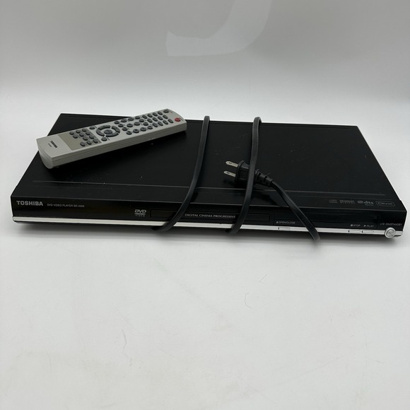 Toshiba SD-4000KU Digital Cinema DVD Video Player With Remote And Cords WORKS - Picture 1 of 6